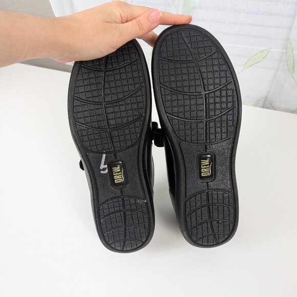 Drew | Black Mary Jane Magnolia Comfort Walking Shoes Size US10 - Picture 5 of 10